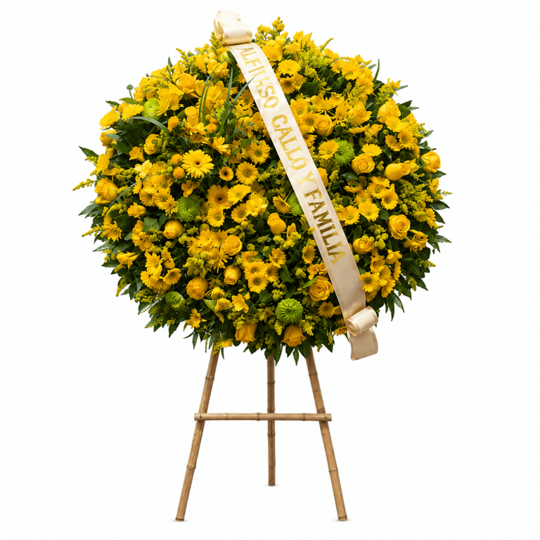 Corona fúnebre #5